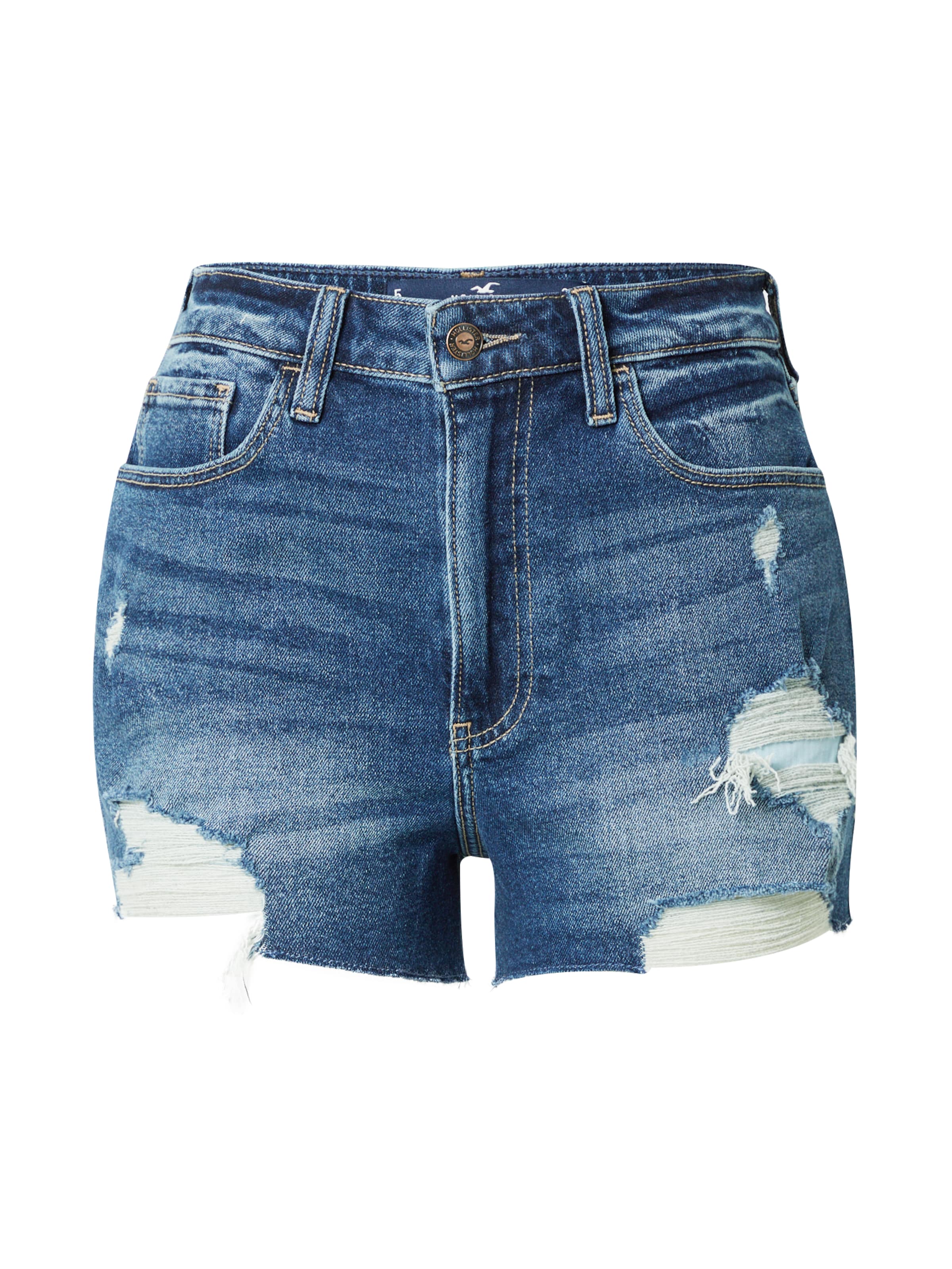 HOLLISTER Regular Jeans in Blauw: voorkant