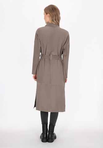 DreiMaster Vintage - Abrigo de entretiempo en gris