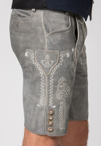 STOCKERPOINT Regular Traditional Pants 'Artur' in Grey