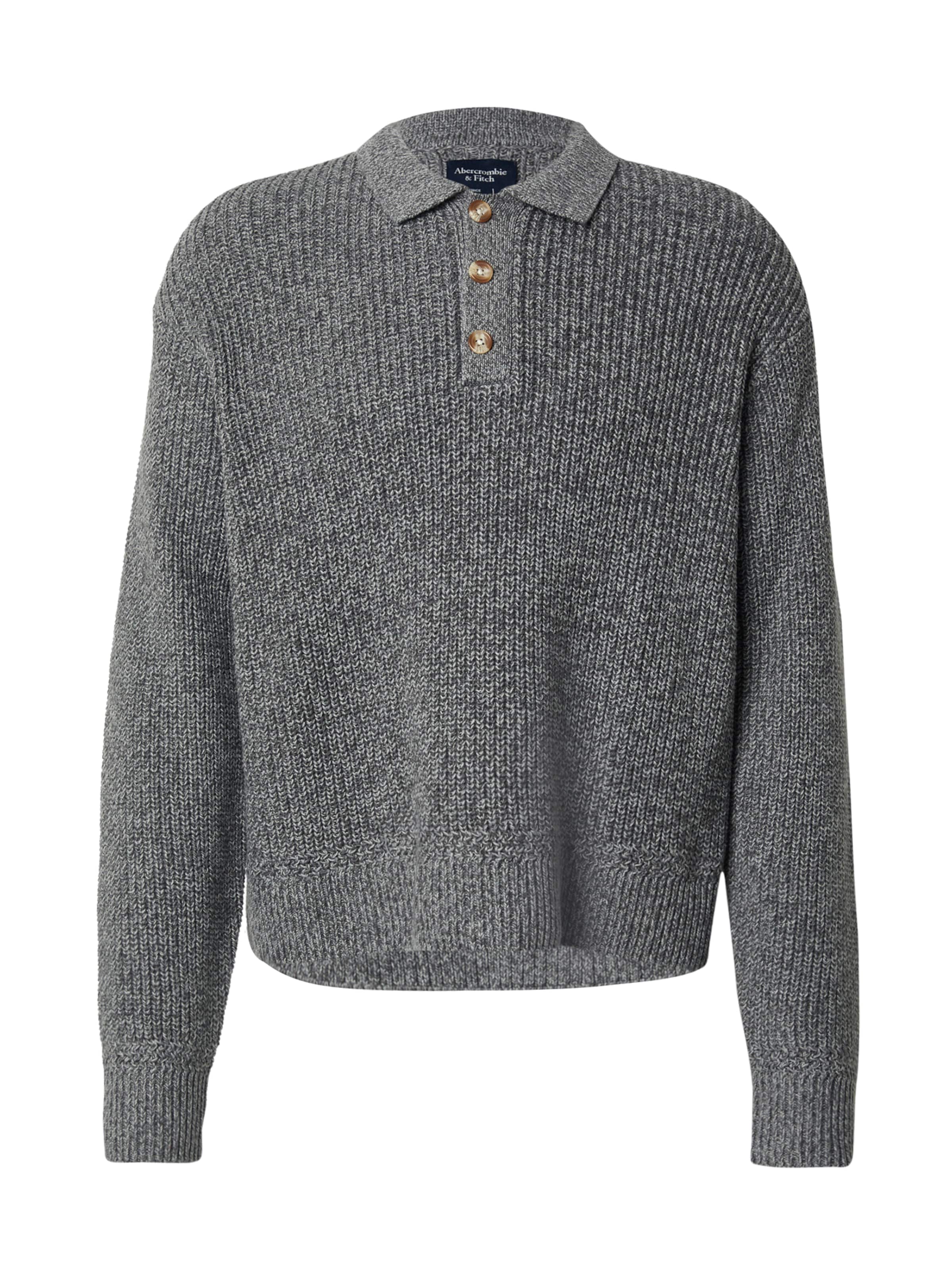 Abercrombie &amp; Fitch Sweater in Grey: front
