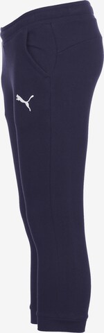 Effilé Pantalon de sport PUMA en bleu