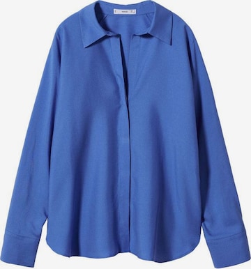 MANGO Blouse 'Lima' in Blue: front