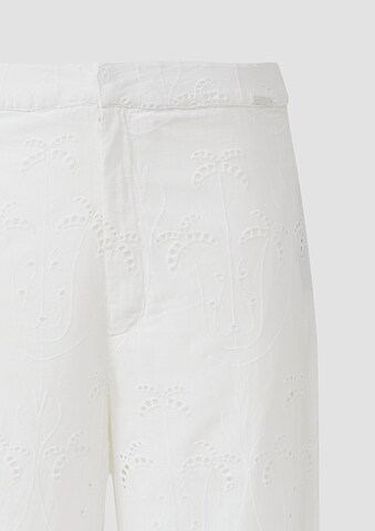 Regular Pantalon QS en beige