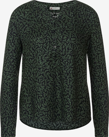 STREET ONE Blouse 'Bamika' in Groen: voorkant