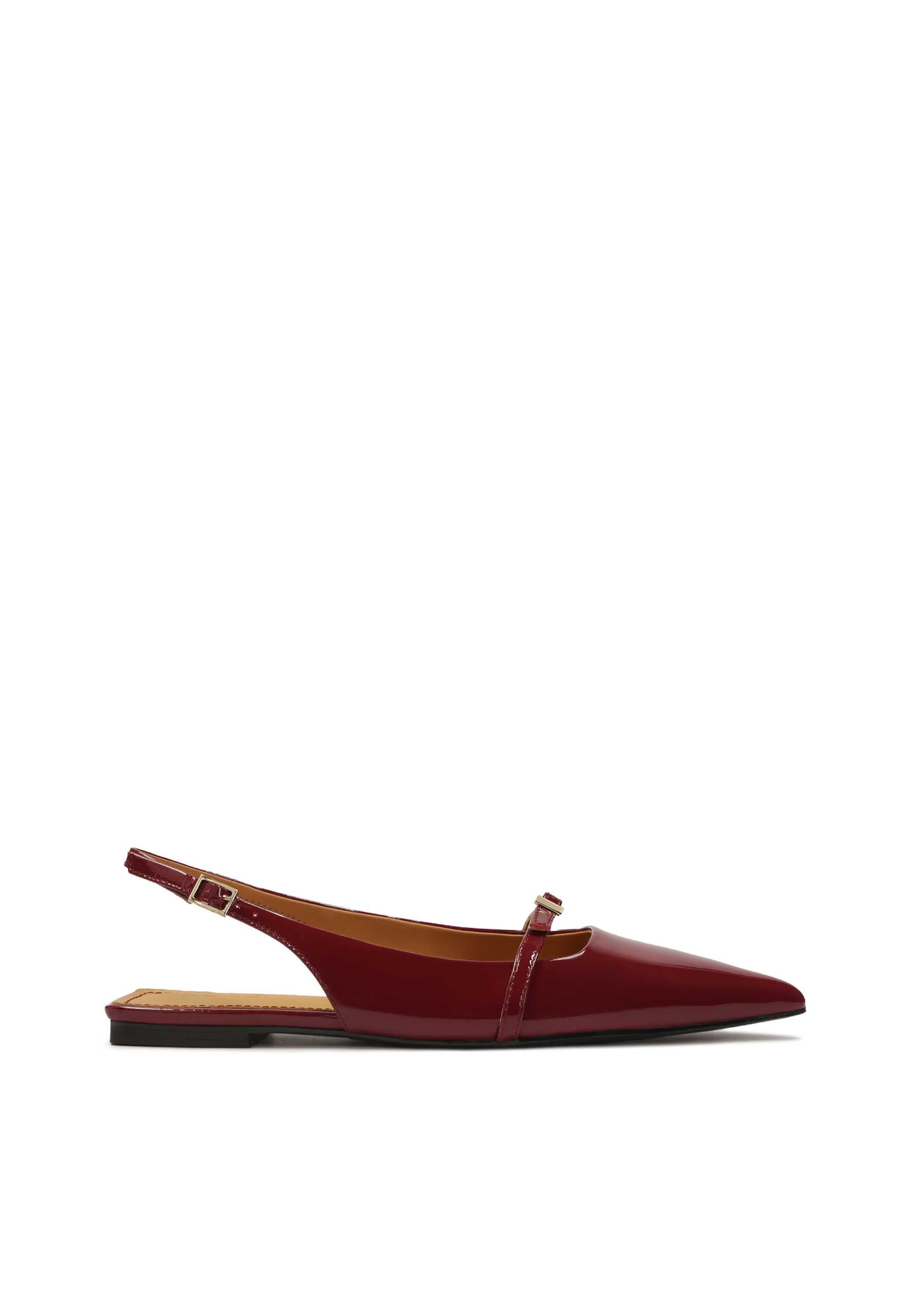 Kazar Ballet Flats in Red: front