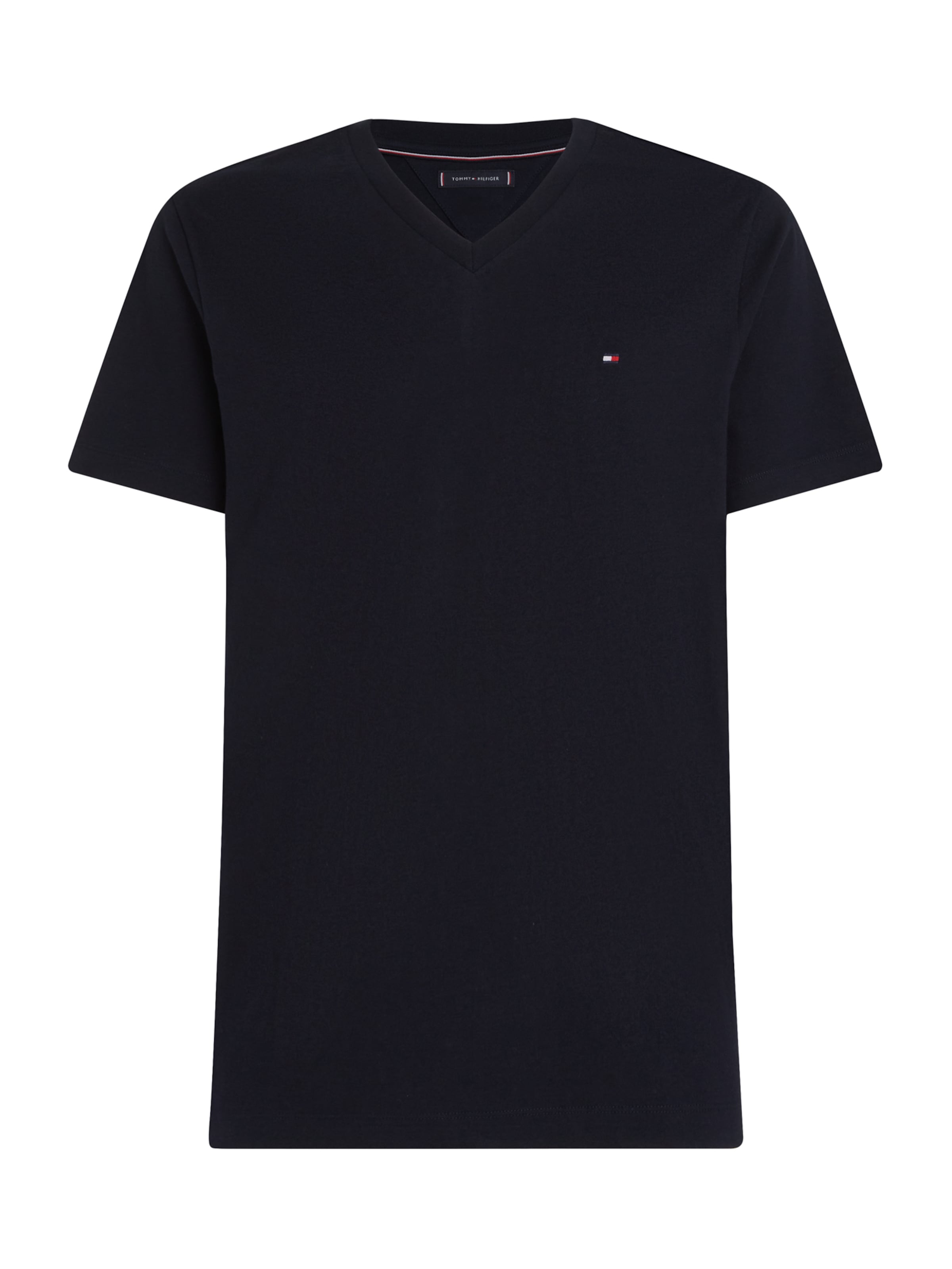 TOMMY HILFIGER Majica 'ESSENTIAL' | modra barva: sprednja stran