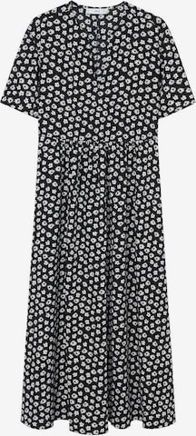 MANGO Summer Dress 'Fibi-I' in Black: front