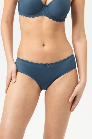 Mey Slip 'Amorous' in Blue: front