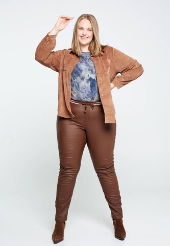 Paprika Slim fit Jeggings in Brown