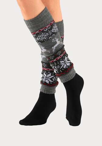 LAVANA Leg Warmers in Grey
