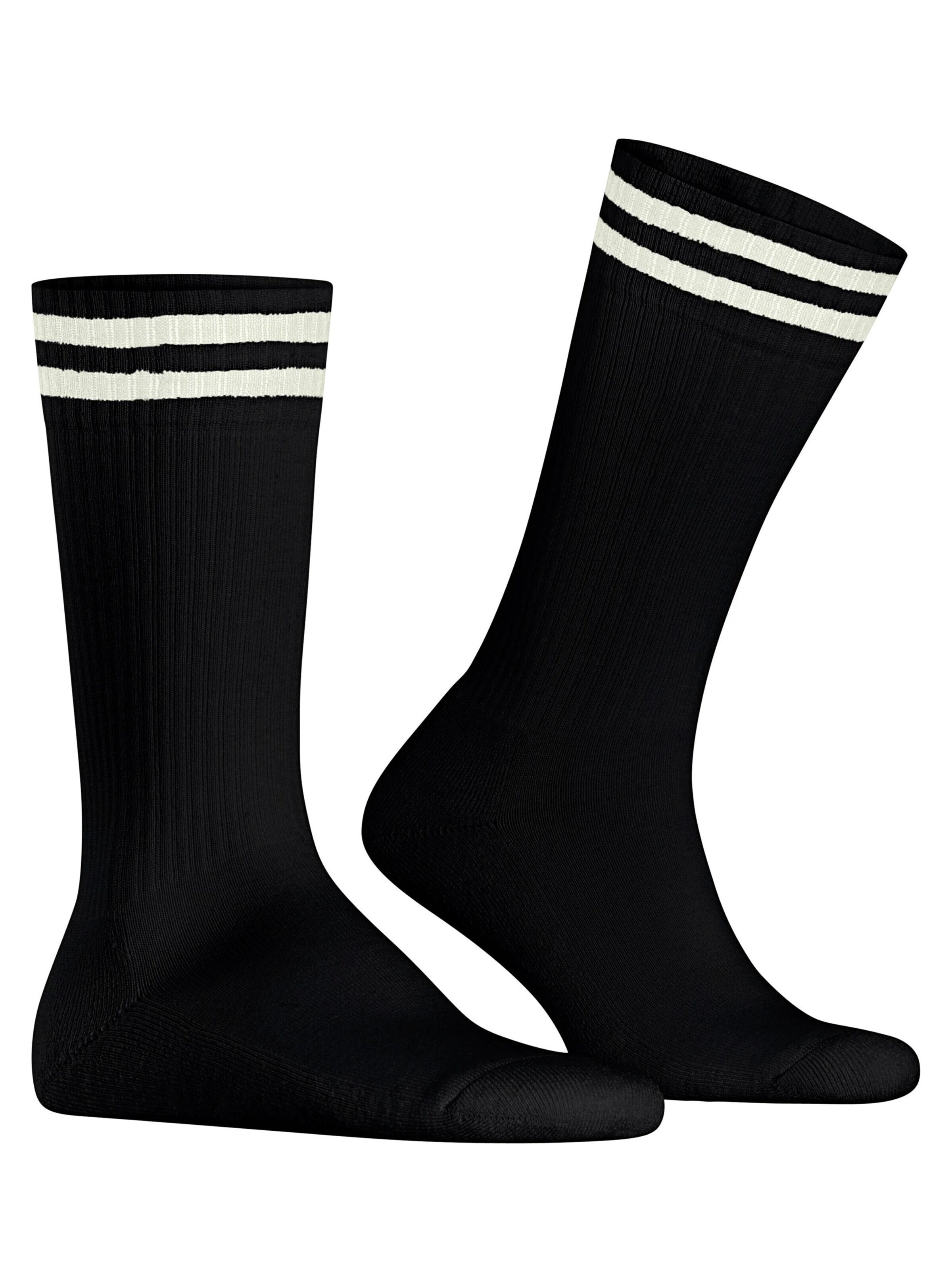 FALKE Socken 'Dynamic Wool'‌‌‌‌‌‌‌ in Schwarz