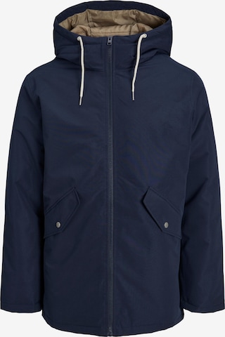 JACK & JONES Tussenparka 'LOOP' in Blauw: voorkant