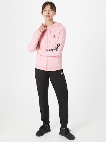 Survêtement ADIDAS SPORTSWEAR en rose : devant