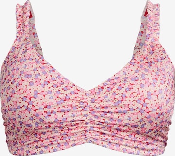 Swim by ZizziT-shirt Bikini gornji dio 'Srika' - miks boja boja: prednji dio