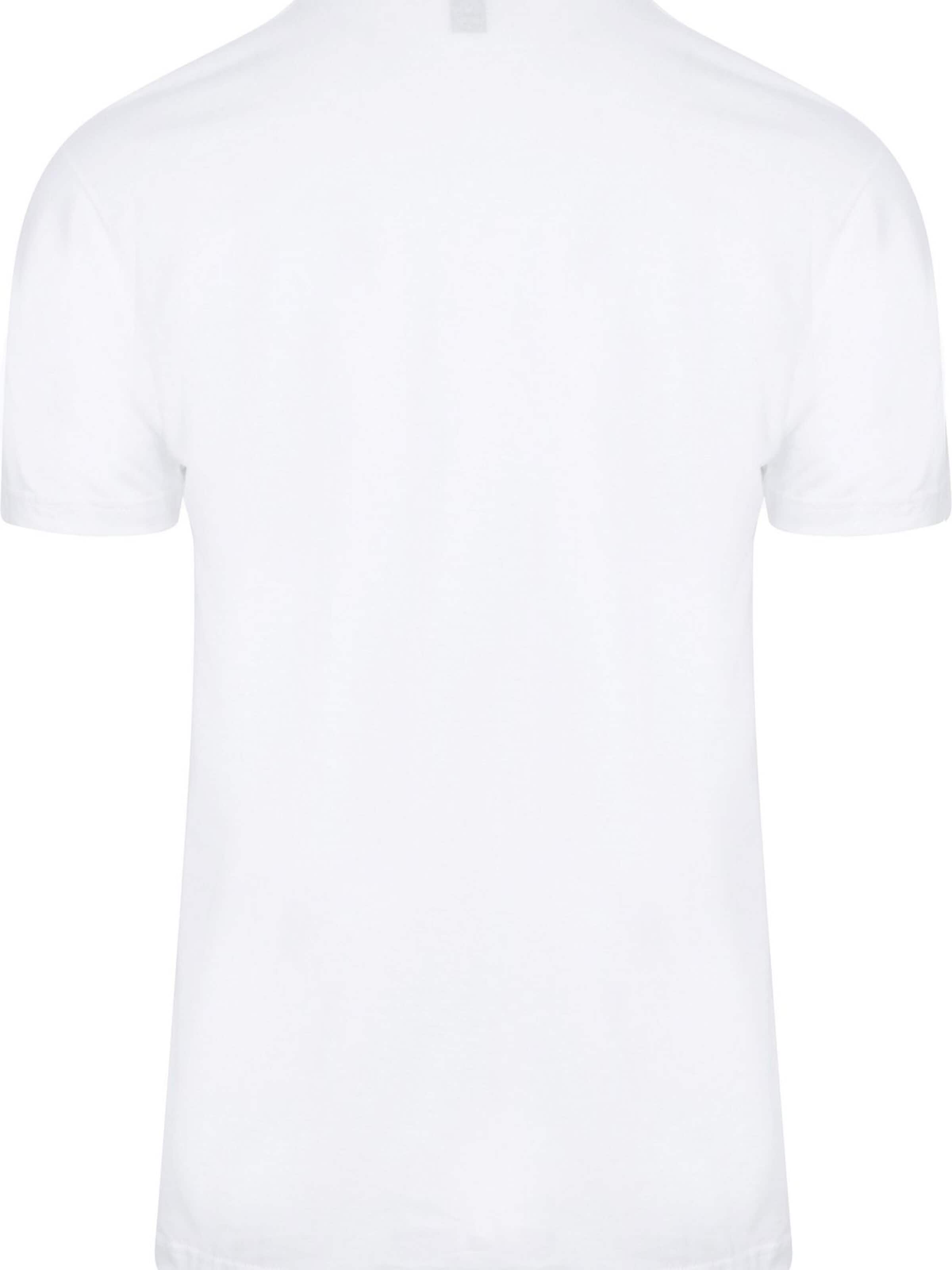 alan red Shirt in White
