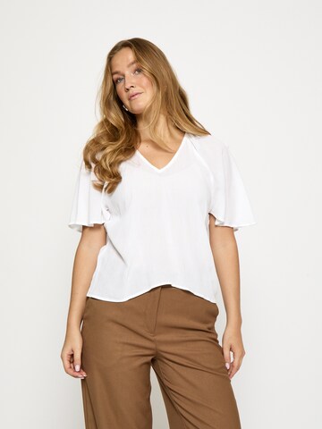 DESIRES Top 'Noura' – bílá: přední strana