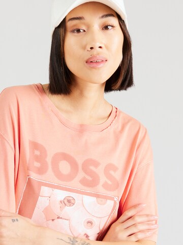 T-shirt BOSS en orange