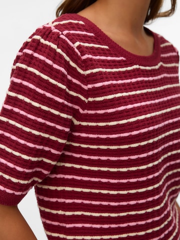VERO MODA Sweater 'Monica' in Red