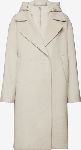 Manteau d’hiver ESPRIT en beige : devant