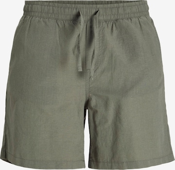 JACK & JONES Trousers 'JPSTJaiden JJSummer' in Green: front