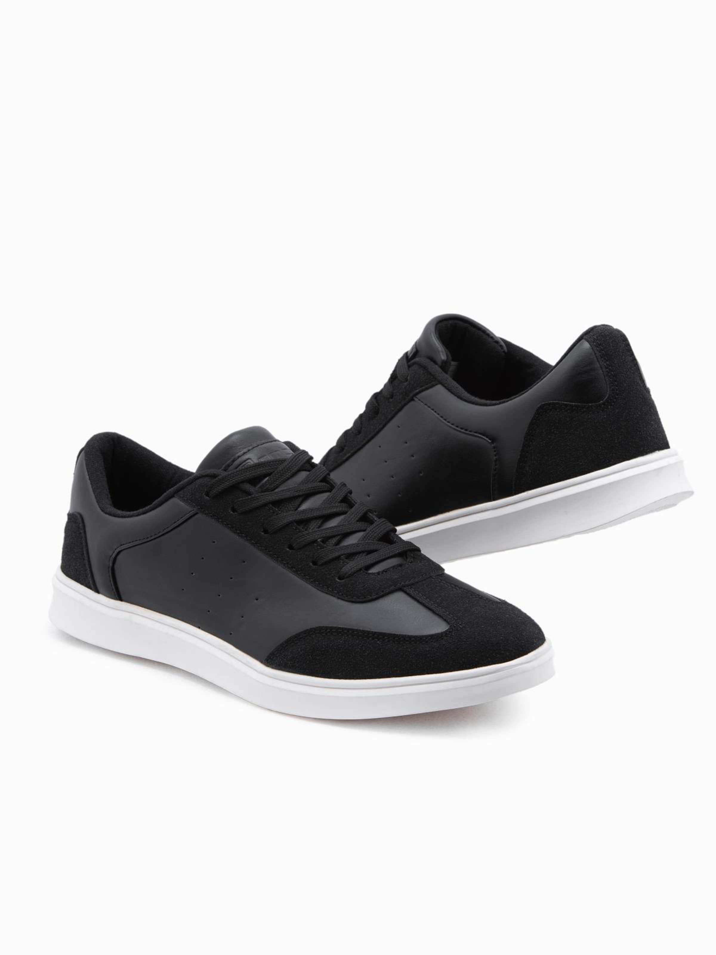 Ombre Sneakers hoog in Zwart