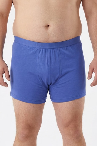 Men Plus Boxershorts in Blau