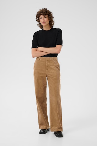 Wide Leg Pantalon Part Two en beige
