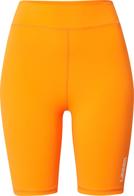 LeGer by Lena Gercke Skinny Sportshorts 'Anian' in Orange