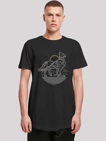 F4NT4STIC Shirt 'Harry Potter Buckbeak' in Zwart: voorkant