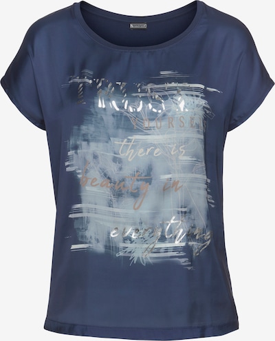 LAURA SCOTT Shirtbluse in marine, Produktansicht