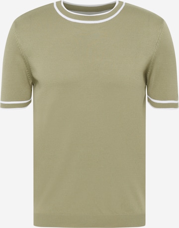 T-Shirt BURTON MENSWEAR LONDON en vert : devant