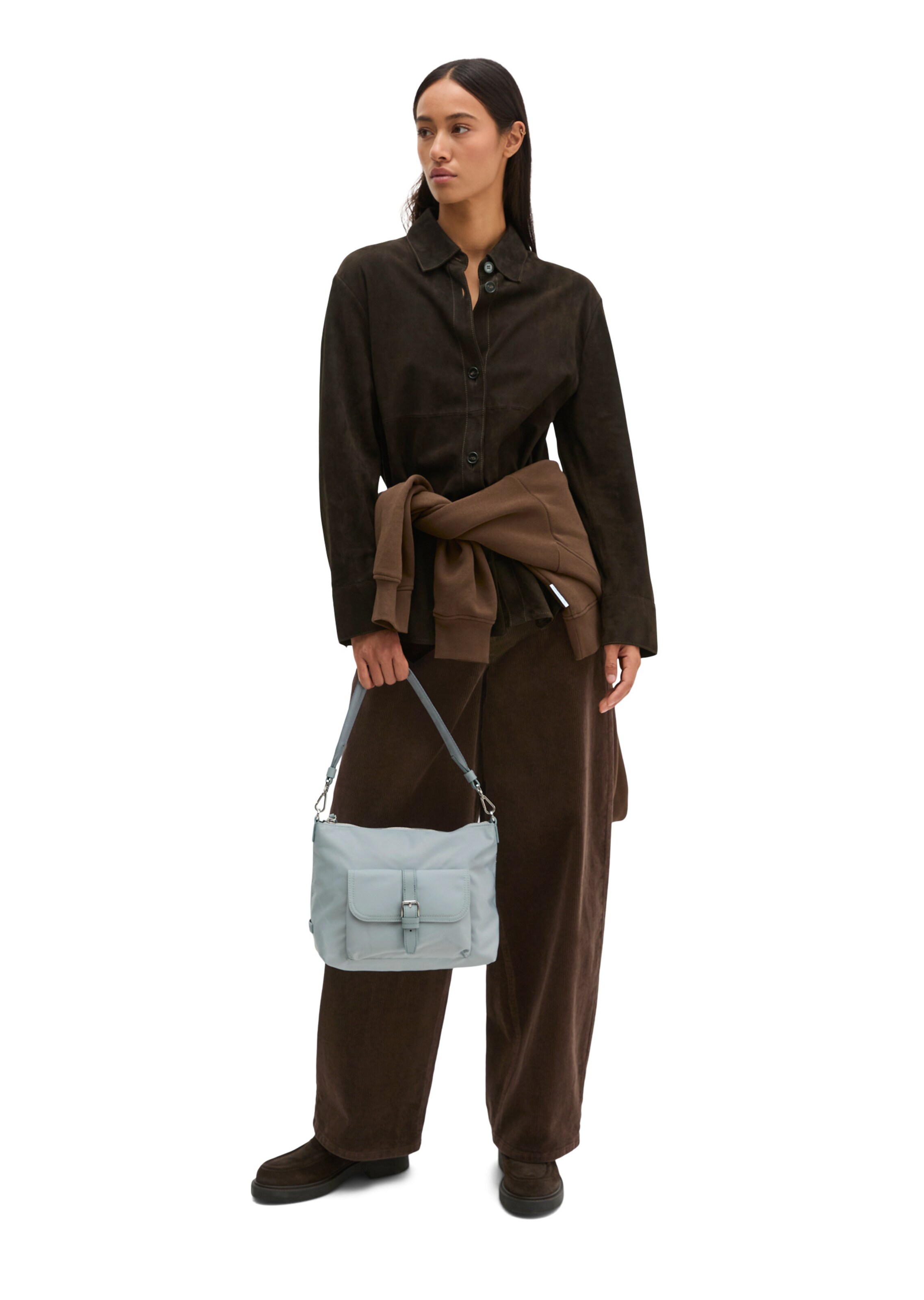 Sac bandoulière 'Caren' Marc O'Polo en bleu : devant