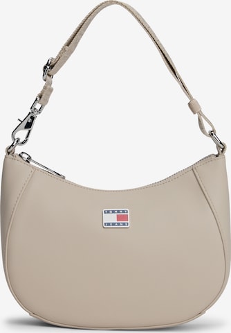 Tommy Jeans Schultertasche in Beige: Vorderseite