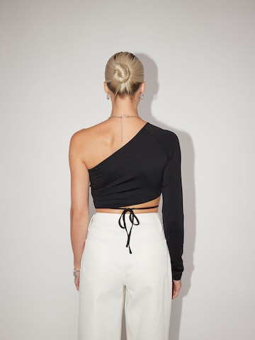 LeGer by Lena Gercke - Top 'Lotte' en negro: atrás