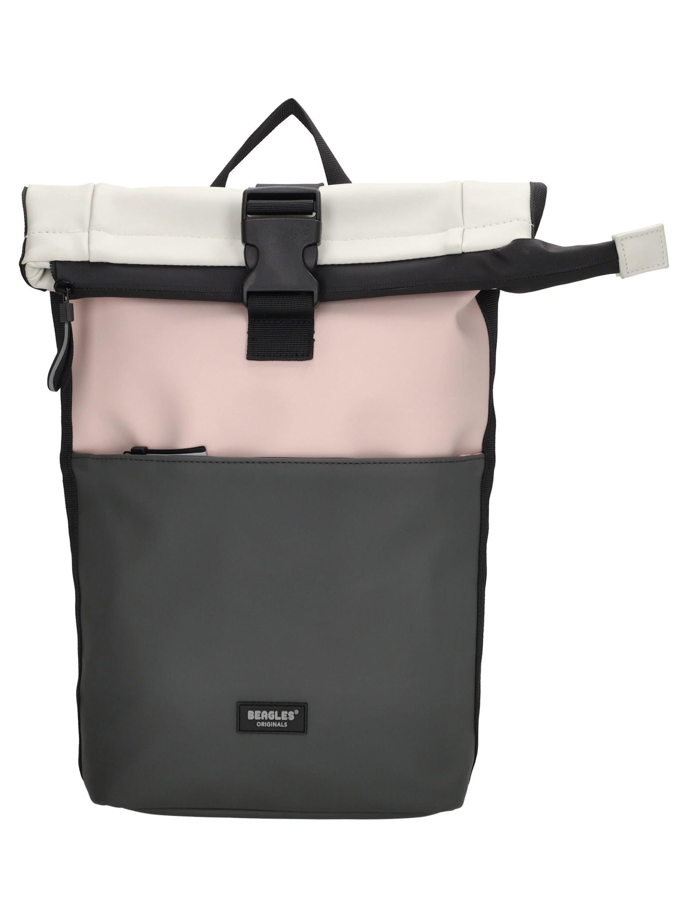 Beagles Backpack in Pink: front