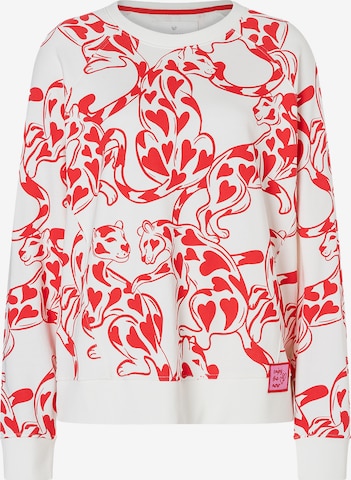 LIEBLINGSSTÜCKSweater majica 'Lana' - bijela boja: prednji dio