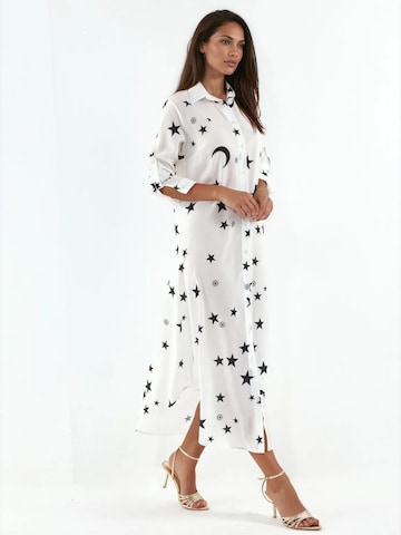 Abito camicia di MSN Collection in bianco