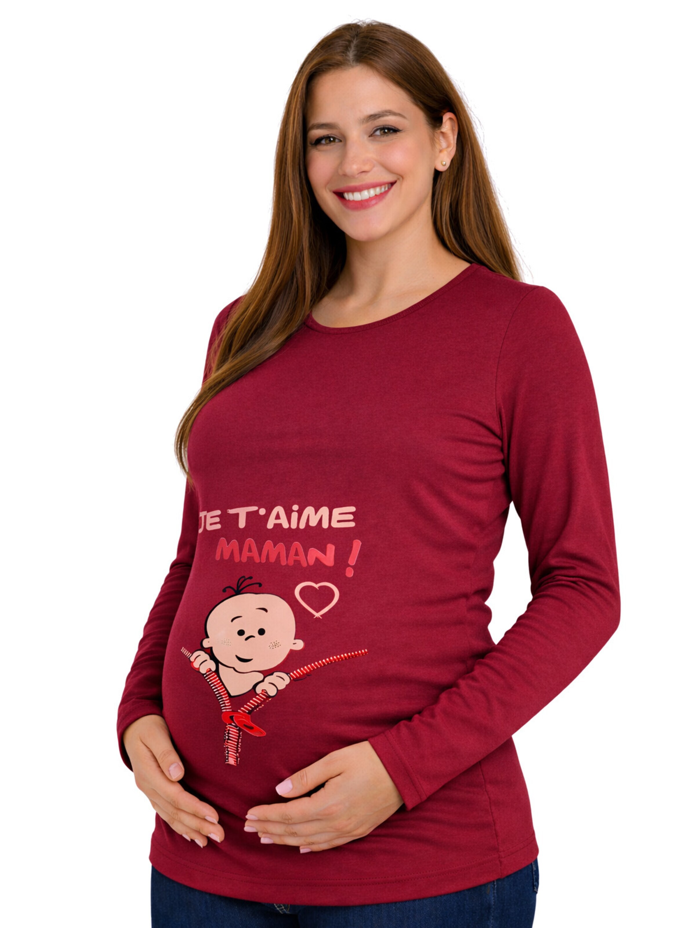 M.M.C. Shirt in Red: front