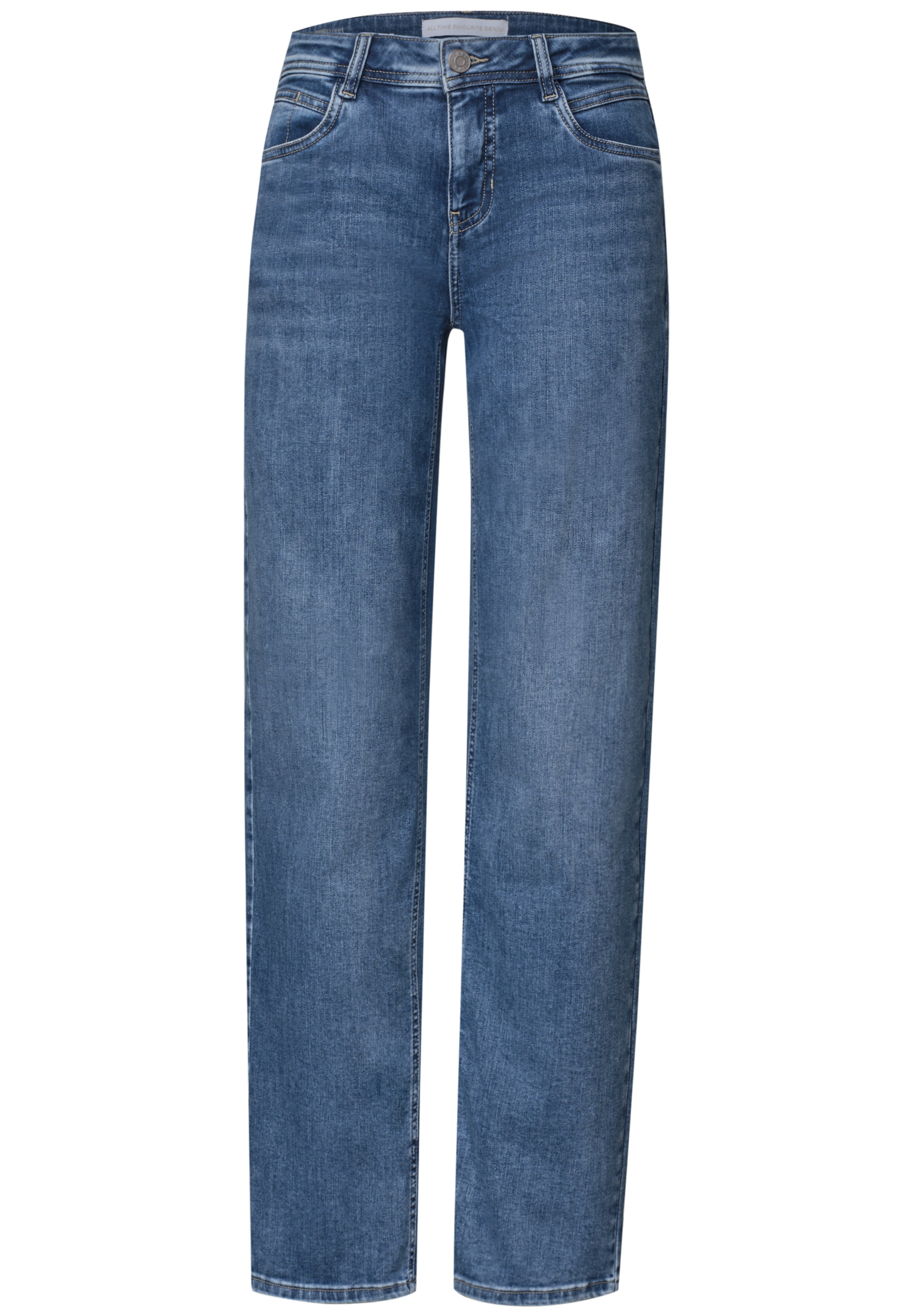 STREET ONE Regular Jeans in Blue: front