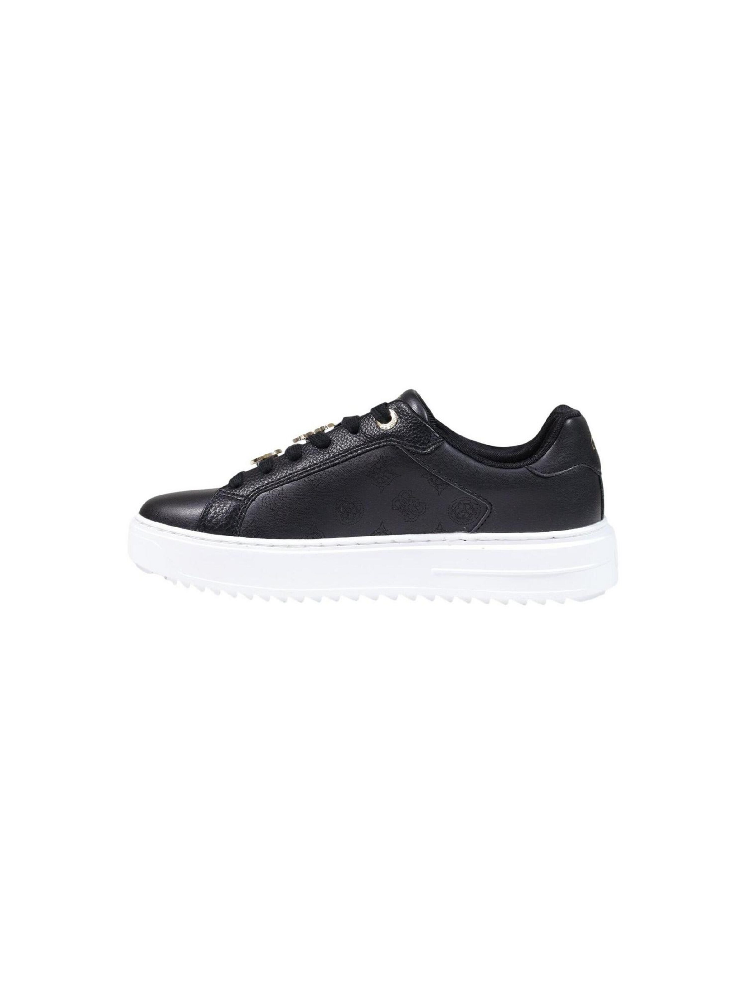 Baskets basses 'DUENA FLFDUE ELE12' GUESS en noir