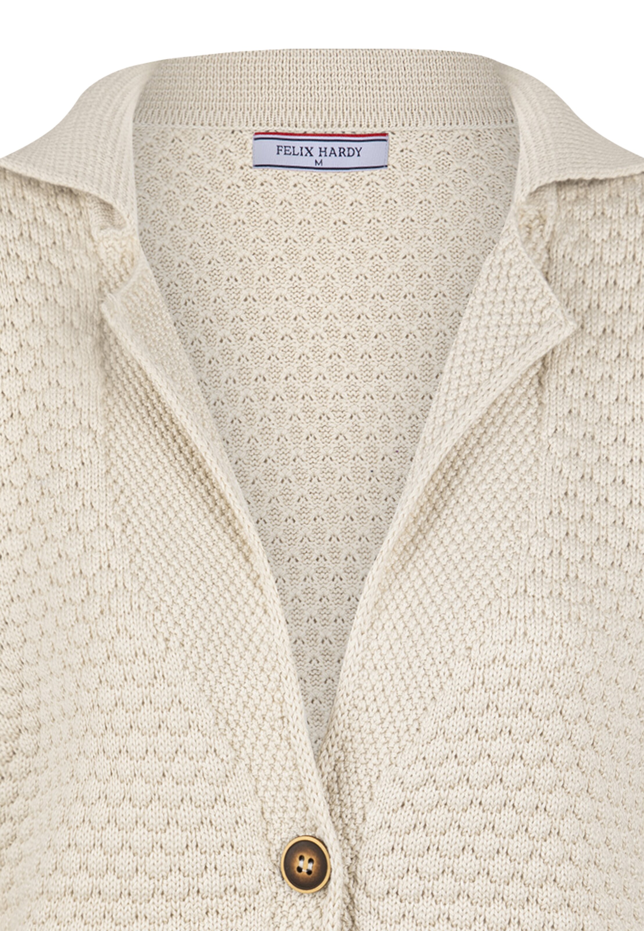Felix Hardy Πλεκτή ζακέτα σε μπεζ