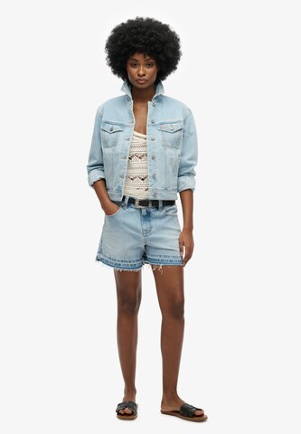 Veste mi-saison Superdry en bleu