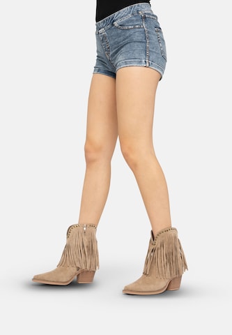 Salinyang Ankelstøvler i grøn