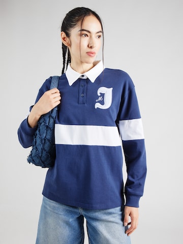 Jordan - Camisa 'LIFE' em azul: frente