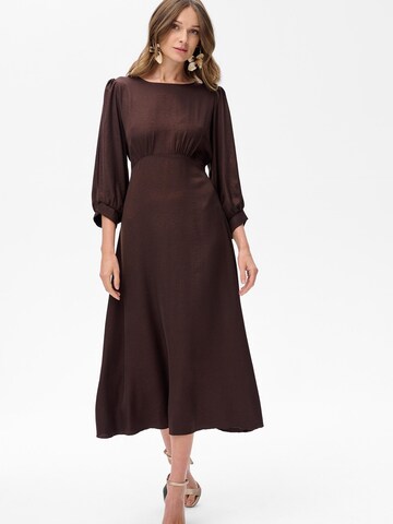 Blue Shadow Kleid‌ in Braun