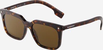 BURBERRY Zonnebril '0BE4337' in Bruin: voorkant