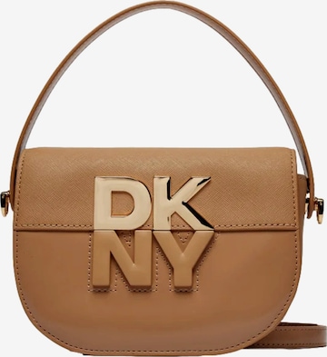 DKNY Olkalaukku 'Echo' värissä ruskea: etupuoli
