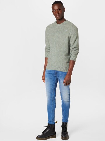 Abercrombie & Fitch Pullover in Blau