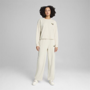 PUMA Regular Sportbroek 'ESS+ CLASS ACT' in Wit