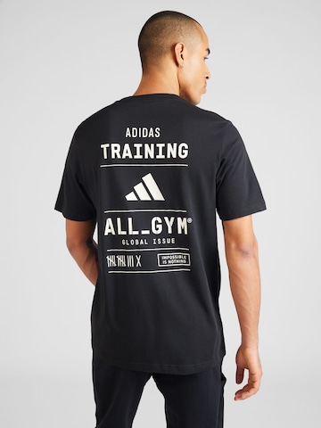 ADIDAS PERFORMANCE - Camiseta funcional en negro